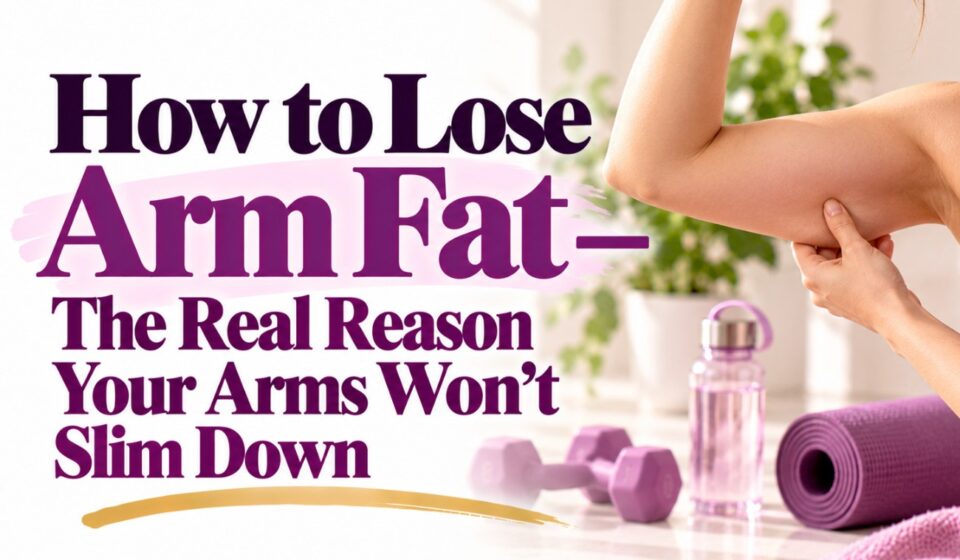 How to Lose Arm Fat — The Real Reason Your Arms Won't Slim Down