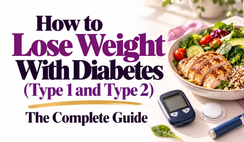 How to Lose Weight With Diabetes (Type 1 and Type 2) — The Complete Guide