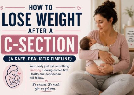 How to Lose Weight After a C-Section