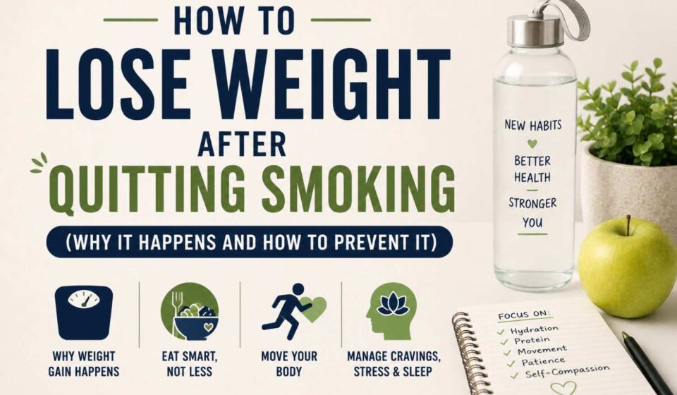 How to Lose Weight After Quitting Smoking