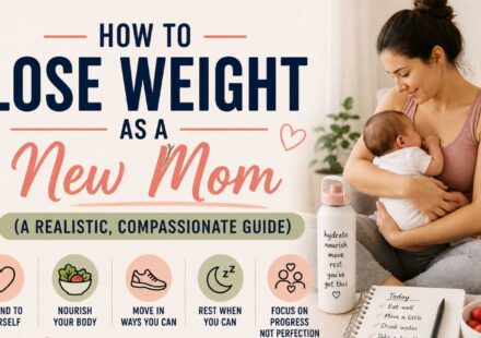 How to Lose Weight as a New Mom