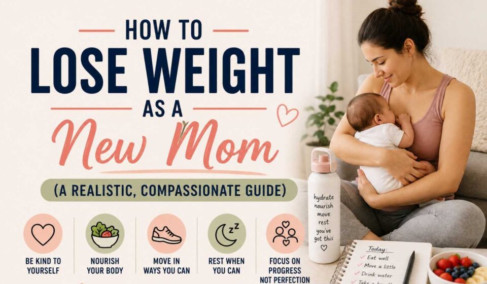 How to Lose Weight as a New Mom