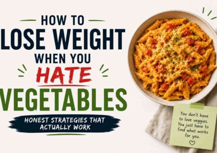How to Lose Weight When You Hate Vegetables