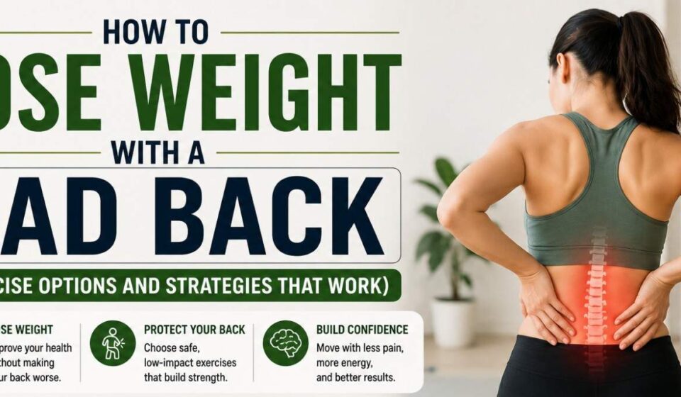 How to Lose Weight With a Bad Back