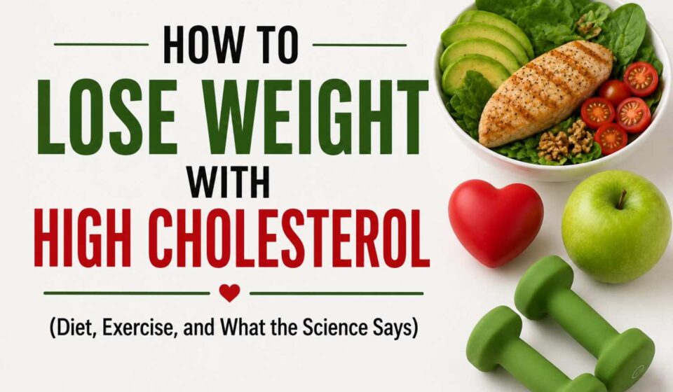How to Lose Weight With High Cholesterol