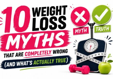 10 Weight Loss Myths That Are Completely Wrong