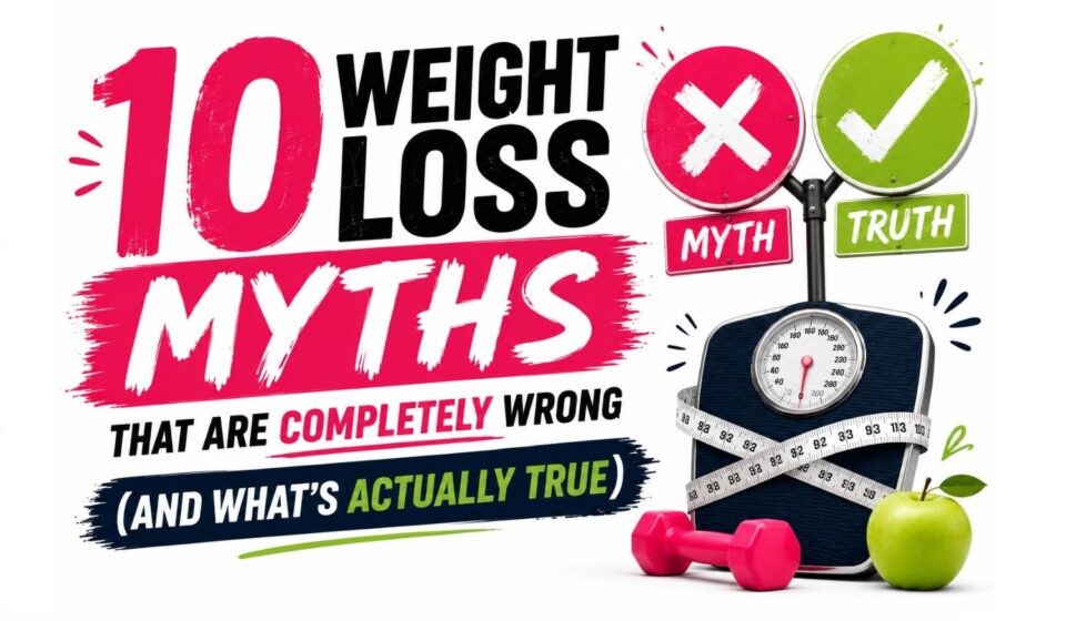 10 Weight Loss Myths That Are Completely Wrong