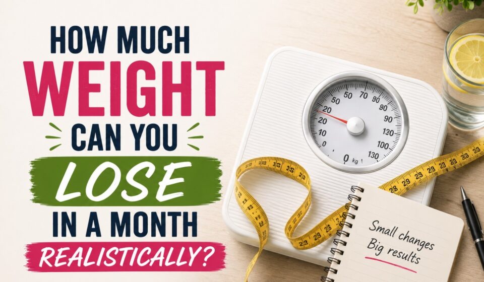 How Much Weight Can You Lose in a Month Realistically