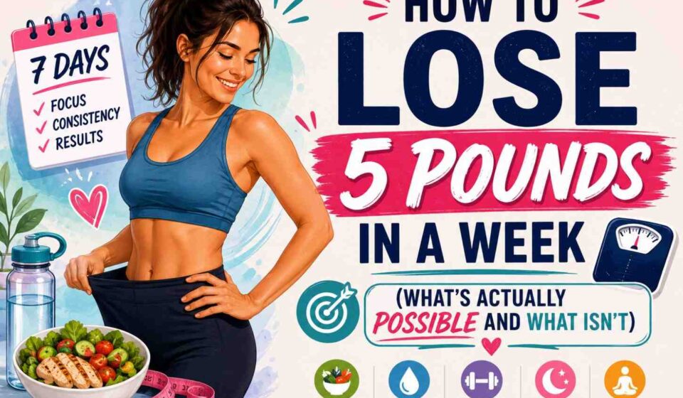 How to Lose 5 Pounds in a Week