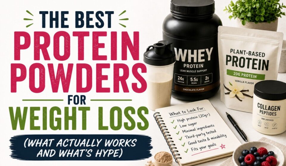 The Best Protein Powders for Weight Loss