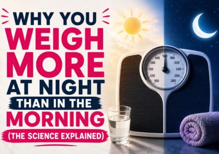Why You Weigh More at Night Than in the Morning