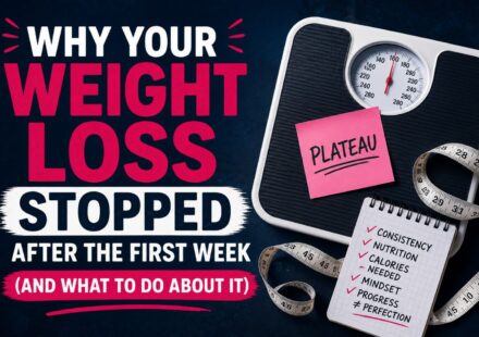 Why Your Weight Loss Stopped After the First Week
