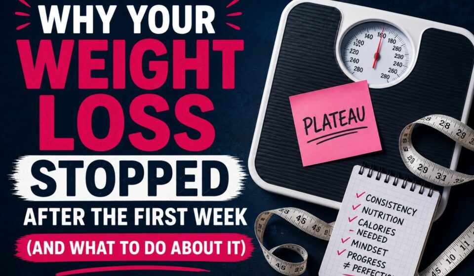 Why Your Weight Loss Stopped After the First Week