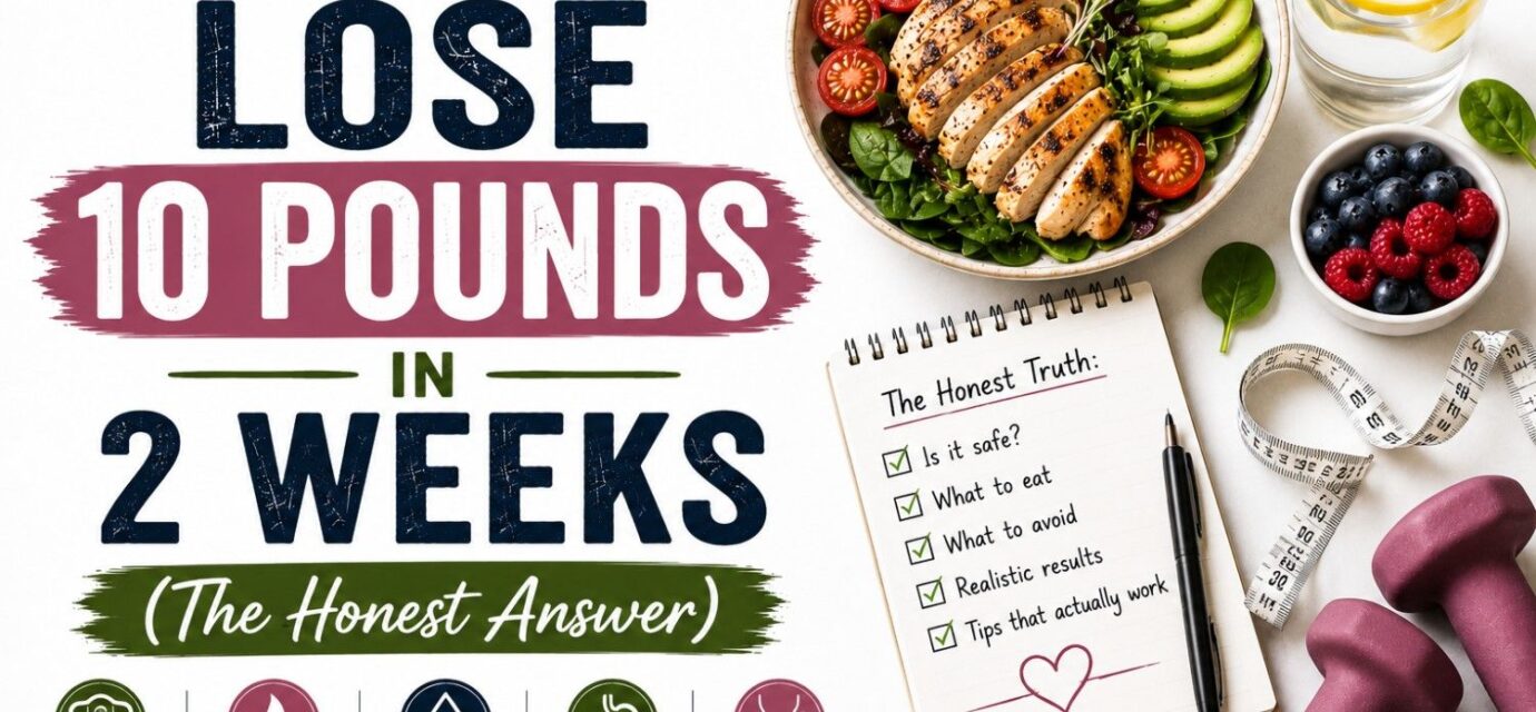 How to Lose 10 Pounds in 2 Weeks