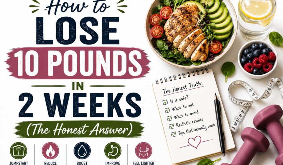 How to Lose 10 Pounds in 2 Weeks