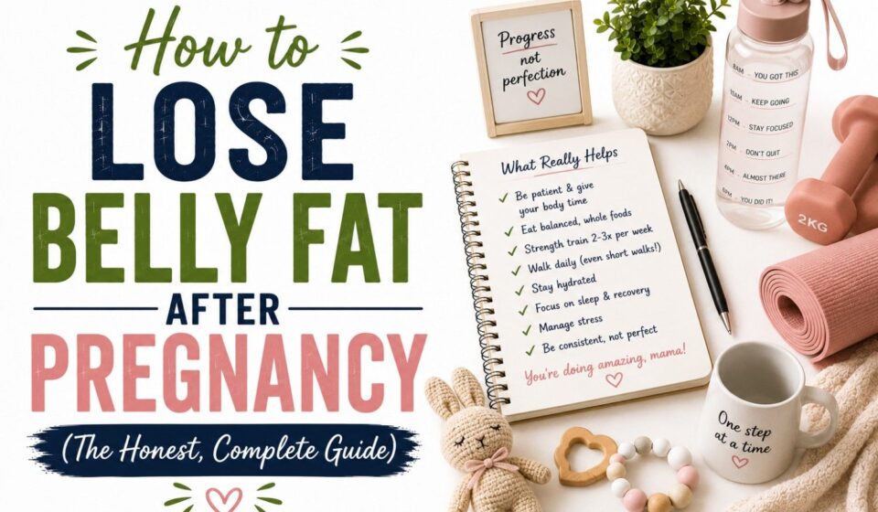 How to Lose Belly Fat After Pregnancy
