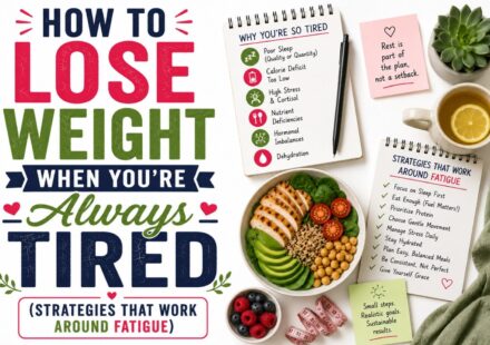 How to Lose Weight When You're Always Tired