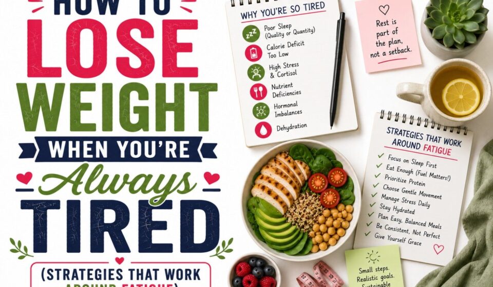 How to Lose Weight When You're Always Tired