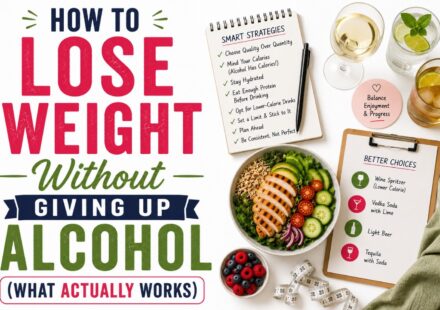 How to Lose Weight Without Giving Up Alcohol