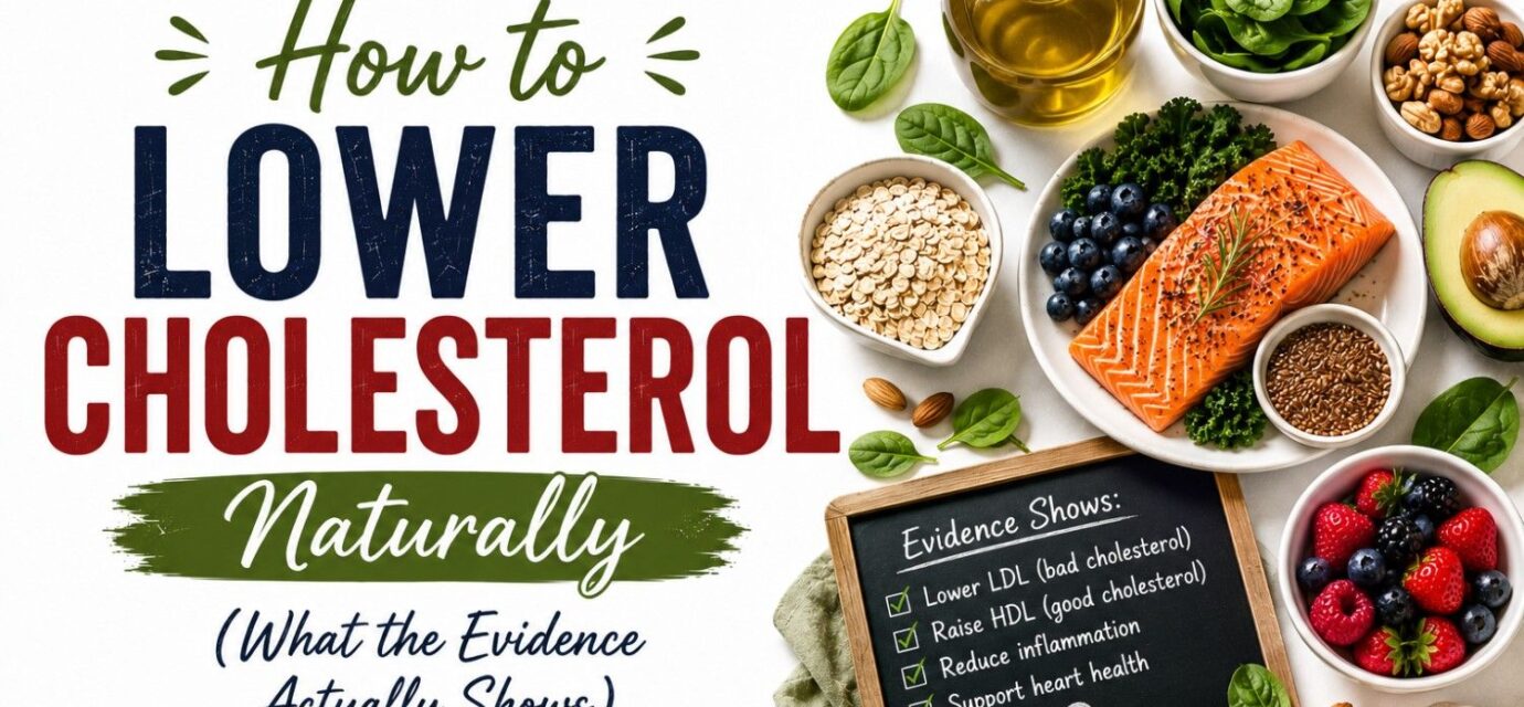 How to Lower Cholesterol Naturally