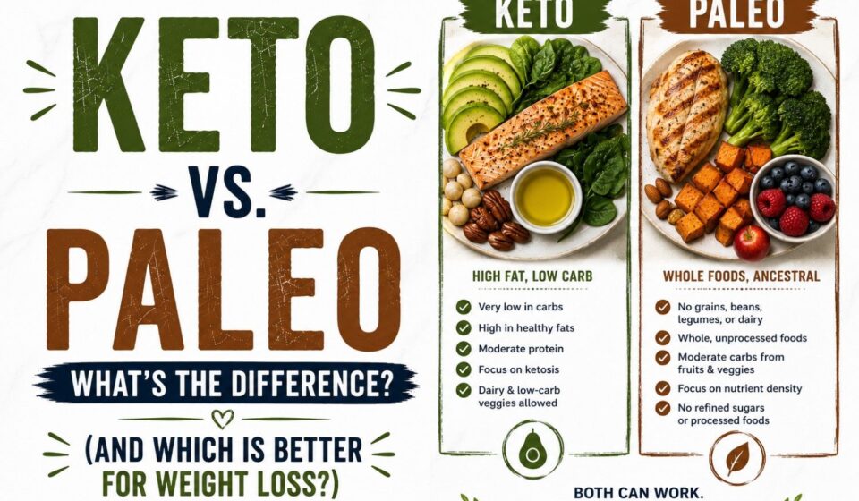 Keto vs. Paleo — What's the Difference