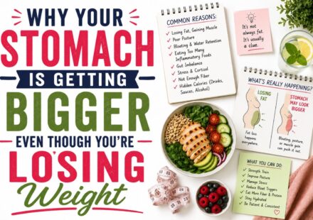 Why Your Stomach Is Getting Bigger Even Though You're Losing Weight
