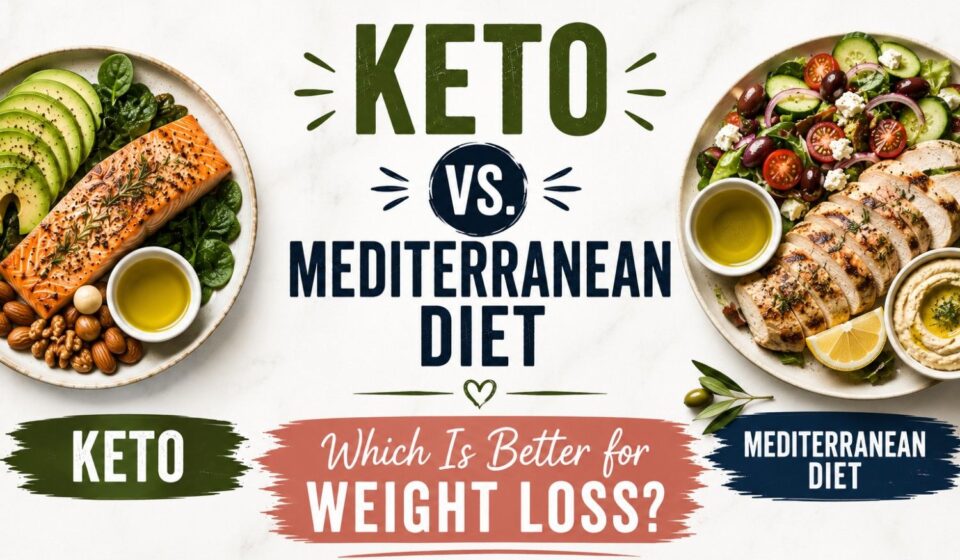Keto vs. Mediterranean Diet