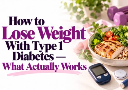 How to Lose Weight With Type 1 Diabetes — What Actually Works