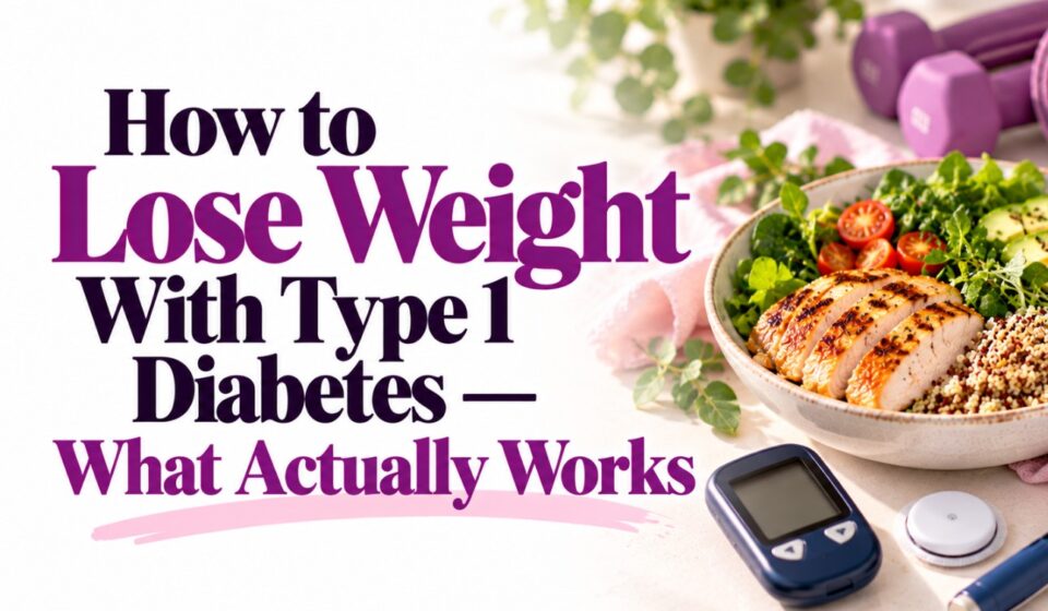 How to Lose Weight With Type 1 Diabetes — What Actually Works