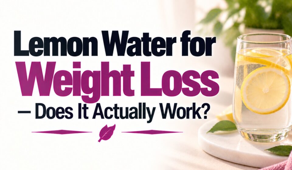 Lemon Water for Weight Loss — Does It Actually Work