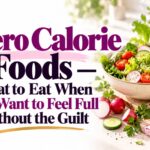 Zero Calorie Foods — What to Eat When You Want to Feel Full Without the Guilt