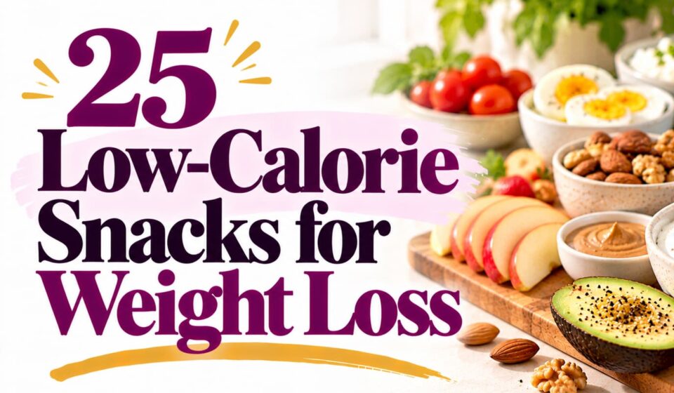 25 Low-Calorie Snacks for Weight Loss