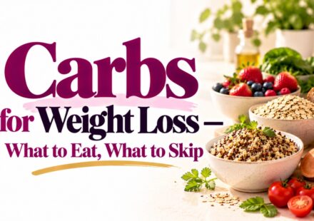 Carbs for Weight Loss — What to Eat, What to Skip